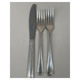 Forks & Knives 77pc Hotel Plate