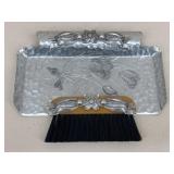 Hand Wrought Creations Crumb Tray & Brush Set