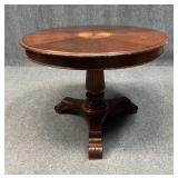 Round Dining Table w/Pedestal Base