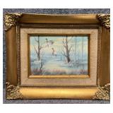 "Ducks" Original Painting on Canvas