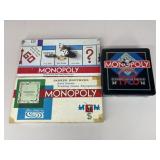 Monopoly Games / 3 pc