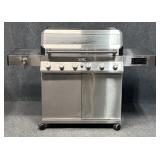 Monument Grills Bbq Pit w/ Side Burner