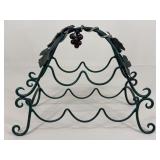 Wrought Iron Wine Rack