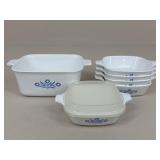 CorningWare Blue Cornflower Casserole Dishes