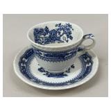 Masonï¿½s 'Manchu' Tea Cup & Saucers / 5 sets