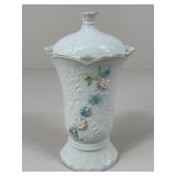 2008 Belleek Ireland Nairn Covered Vase