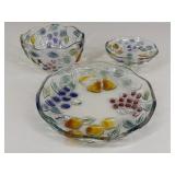 Vintage Mikasa 'Garden Harvest' Serving Dishes
