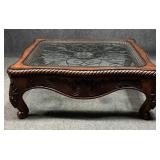Coffee Table W/ Glass Top