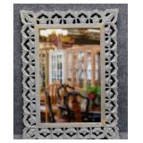 Mirror in Carved Wood Frame