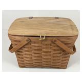 1989 Longaberger Picnic Basket