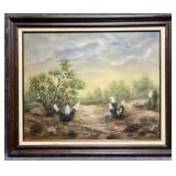 Original Painting on Canvas Signed