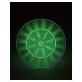 Vaseline Glass Plate