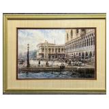'Venetian Holiday' S/N Print Signed Donny Finley