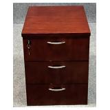 Locking Three - Drawer Cabinet