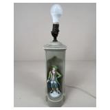 Vintage Ceramic Figure Lamp