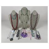 Beaded Necklaces / 20 pc