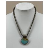 Sterling Silver & Turquoise Necklace