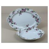 Kent 'Sweet Pea' Serving Tray & Oval Bowl