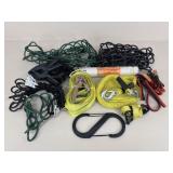 Extension Cords/Jumper Cables/Clamps+ Assortment