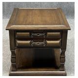 Wood Side Table