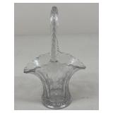 Etched Glass Bride Basket