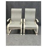 Pair Of Patio Sling Chairs