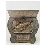 Woven Bamboo Storage Chest