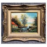 Original Painting on Canvas Panel