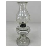 Vintage Glass Hurricane Lamp