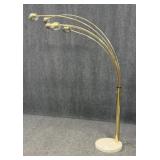 Waterfall Style Floor Lamp w/ Stone Base