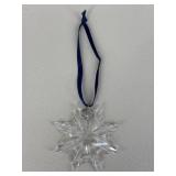Swarovski Crystal 2003 Annual Snowflake Ornament