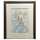 Edna Hibel S/N Print 'Infanta'