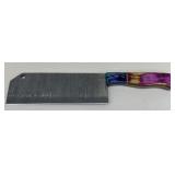 Custom Damascus Cleaver Knife