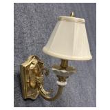 Lenox Brass Wall Sconce w/ Shade