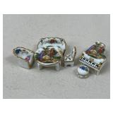Limoges Miniatures / 6 pc