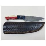 Knife w/ Custom Handle & Sheath