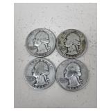 1944 Quarters / 4 pc