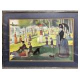 George Seurat "A Sunday Afternoon on..." Print