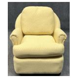 Yellow Craftmaster Rocking Swivel Arm Chair
