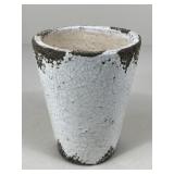 Cracked Glazed Planter