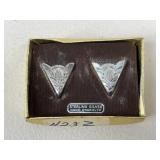 Sterling Silver Collar Tips