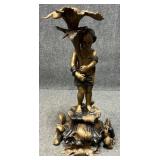 Tall Metal Statue