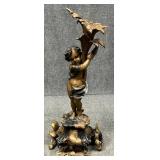 Tall Metal Statue