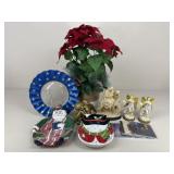 Christmas Assortment/ CDs, Figures, Bowls +