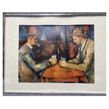 "The Card Players" Print by Paul Cezanne