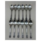 Gorham Sterling Silver Spoons / 12 pc