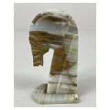 Carved Stone Bookend