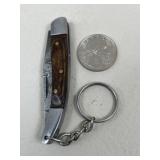 Mini Pocket Knife Key Chain