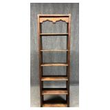 Stained Wood Bookshelf
