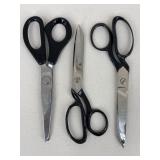 Griffon Pinking Shears & Wiss Scissors / 3 pc